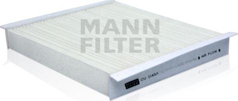 Mann-Filter CU 2143/1 - Filter kabine www.molydon.hr