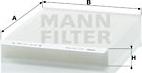 Mann-Filter CU 2143 - Filter kabine www.molydon.hr