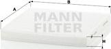 Mann-Filter CU 2132 - Filter kabine www.molydon.hr