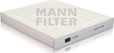 Mann-Filter CU 2362/1 - Filter kabine www.molydon.hr