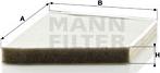 Mann-Filter CU 2337/1 - Filter kabine www.molydon.hr