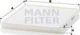 Mann-Filter CU 2326 - Filter kabine www.molydon.hr