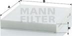 Mann-Filter CU 2232 - Filter kabine www.molydon.hr