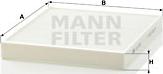 Mann-Filter CU 2757 - Filter kabine www.molydon.hr