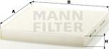 Mann-Filter CU 27 008 - Filter kabine www.molydon.hr