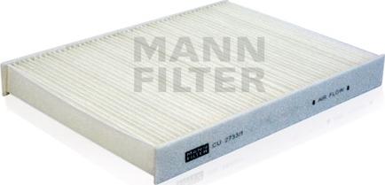 Mann-Filter CU 2733/1 - Filter kabine www.molydon.hr