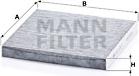 Mann-Filter CUK 22 021 - Filter kabine www.molydon.hr