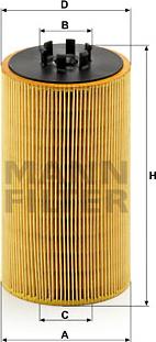 Mann-Filter HU 13 125 x - Filter za ulje www.molydon.hr