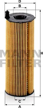 Mann-Filter HU 8003 x - Filter za ulje www.molydon.hr