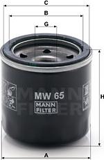 Mann-Filter MW 65 - Filter za ulje www.molydon.hr