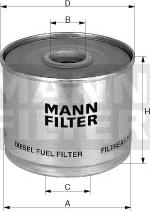 Mann-Filter P 935/2 - Filter za gorivo www.molydon.hr