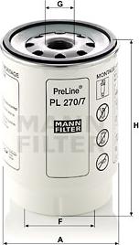 Mann-Filter PL 270/7 x - Filter za gorivo www.molydon.hr