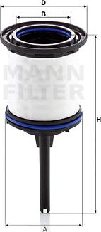 Mann-Filter PU 7008 z KIT - Filter za gorivo www.molydon.hr