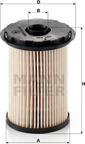 Mann-Filter PU 731 x - Filter za gorivo www.molydon.hr