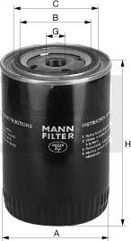 Mann-Filter W 940/7 x - Filter za ulje www.molydon.hr