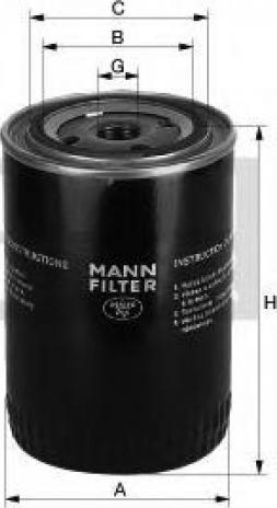 Mann-Filter W 910/3 - Filter za ulje www.molydon.hr