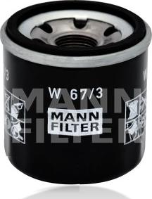 Mann-Filter W 67/3 - Filter za ulje www.molydon.hr