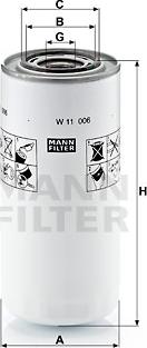 Mann-Filter W 11 006 - Filter za ulje www.molydon.hr