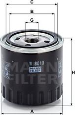 Mann-Filter W 8013 - Filter za ulje www.molydon.hr