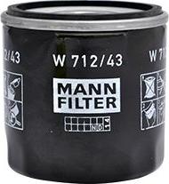 Mann-Filter W 712/43 - Filter za ulje www.molydon.hr