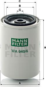 Mann-Filter WA 940/6 - Filter rashladne tekućinu www.molydon.hr