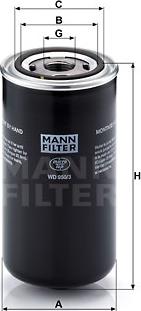 Mann-Filter WD 950/3 - Filter za ulje www.molydon.hr