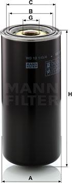 Mann-Filter WD 13 145/4 - Filter za ulje www.molydon.hr