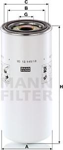 Mann-Filter WD 13 145/18 - Filter za ulje www.molydon.hr