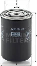 Mann-Filter WDK 940/6 - Filter za gorivo www.molydon.hr