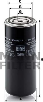 Mann-Filter WDK 962/17 - Filter za gorivo www.molydon.hr