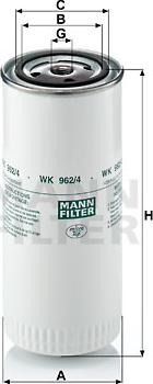 Mann-Filter WK 962/4 - Filter za gorivo www.molydon.hr