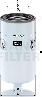 Mann-Filter WK 9042 x - Filter za gorivo www.molydon.hr