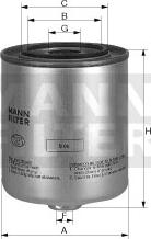 Mann-Filter WK 9042 - Filter za gorivo www.molydon.hr