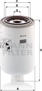 Mann-Filter WK 9165 x - Filter za gorivo www.molydon.hr