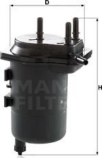 Mann-Filter WK 939/5 - Filter za gorivo www.molydon.hr