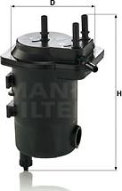 Mann-Filter WK 939/17 x - Filter za gorivo www.molydon.hr