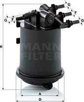 Mann-Filter WK 939/1 - Filter za gorivo www.molydon.hr