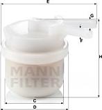 Mann-Filter WK 42/10 - Filter za gorivo www.molydon.hr