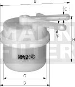 Mann-Filter WK 42/13 - Filter za gorivo www.molydon.hr