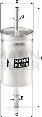 Mann-Filter WK 512 - Filter za gorivo www.molydon.hr