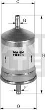 Mann-Filter WK 79/80 - Filter za gorivo www.molydon.hr