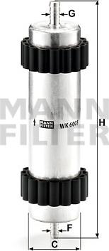 Mann-Filter WK 6008 - Filter za gorivo www.molydon.hr