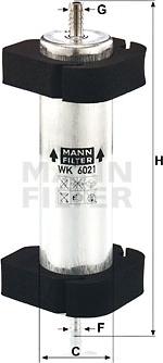 Mann-Filter WK 6021 - Filter za gorivo www.molydon.hr