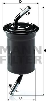 Mann-Filter WK 614/9 - FFF-MZ-015 www.molydon.hr