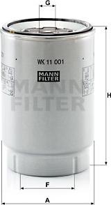 Mann-Filter WK 11 001 x - Filter za gorivo www.molydon.hr