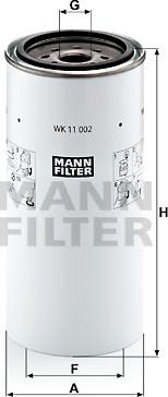 Mann-Filter WK 11 002 x - Filter za gorivo www.molydon.hr