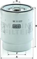 Mann-Filter WK 11 022 z - Filter za gorivo www.molydon.hr