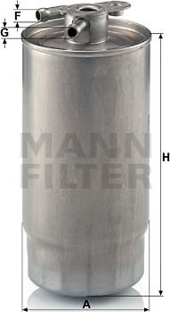 Mann-Filter WK 841/1 - Filter za gorivo www.molydon.hr