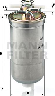 Mann-Filter WK 853/4 - Filter za gorivo www.molydon.hr