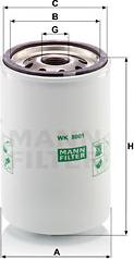 Mann-Filter WK 8001 - Filter za gorivo www.molydon.hr